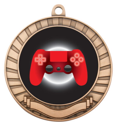 Eco Scroll Medal Gaming Bronze