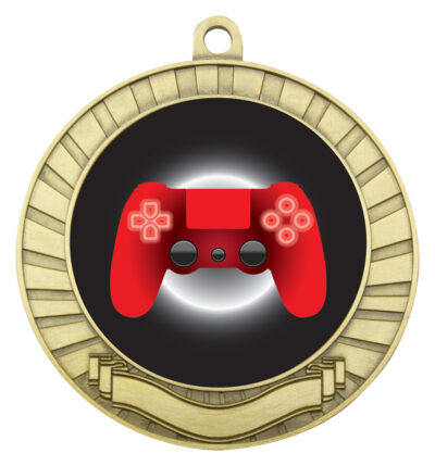 Eco Scroll Medal Gaming Gold