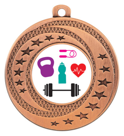 Wayfare Medal Fitness Bronze