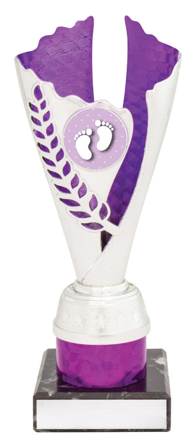 Spirit Cup Silver / Purple 195mm