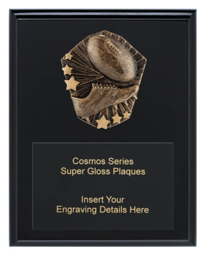 Cosmos Super Plaque Aussie Rules 225mm