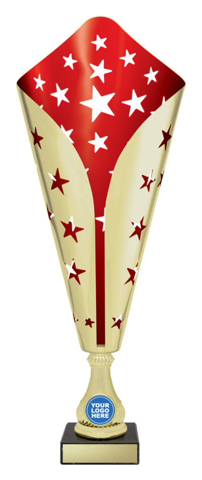 Galaxy Cup Gold / Red 390mm