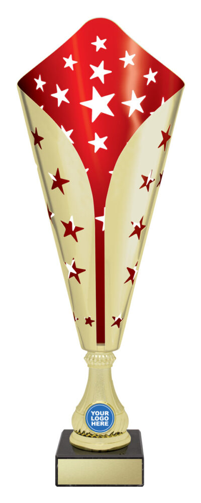 Galaxy Cup Gold / Red 415mm