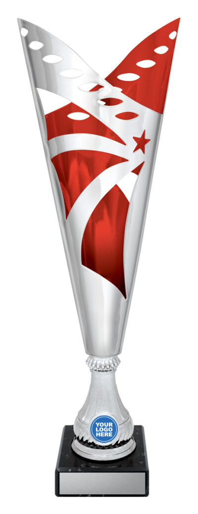 Nova Star Cup Silver / Red 415mm