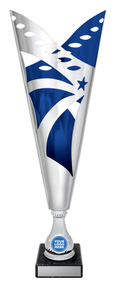 Nova Star Cup Silver / Blue 390mm