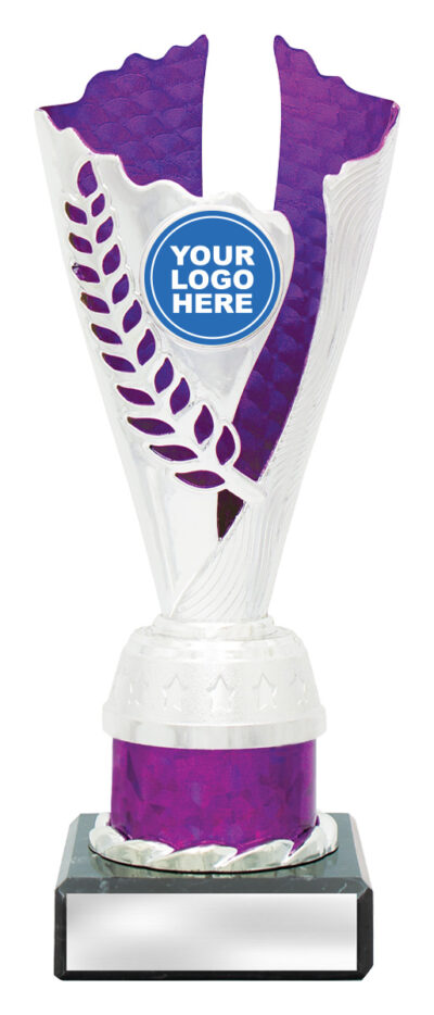 Spirit Cup Silver / Purple 200mm