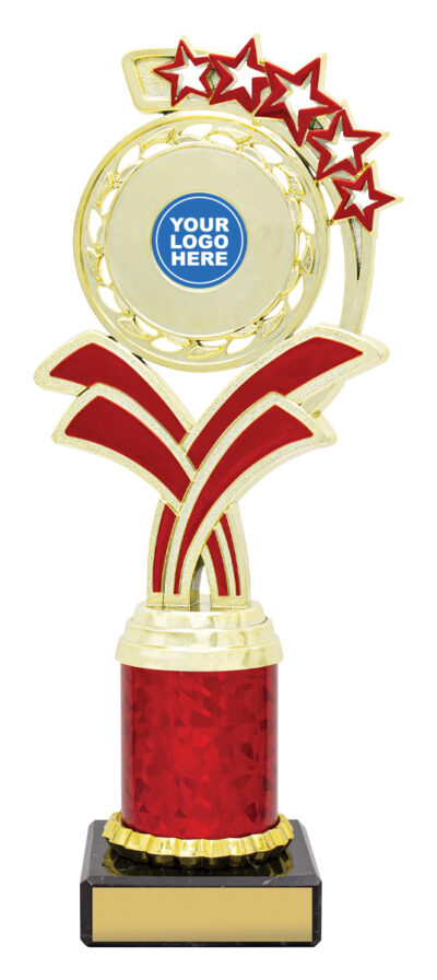 Gold / Red Kona Trophy 240mm