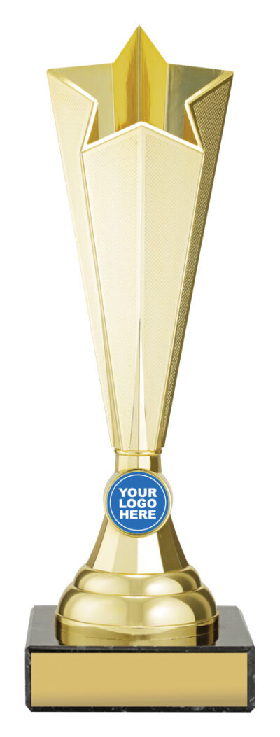 Gold Mega Star Logo 305mm