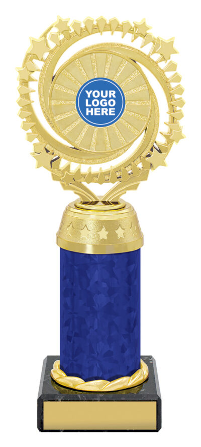Cosmic Holder Gold / Blue 215mm