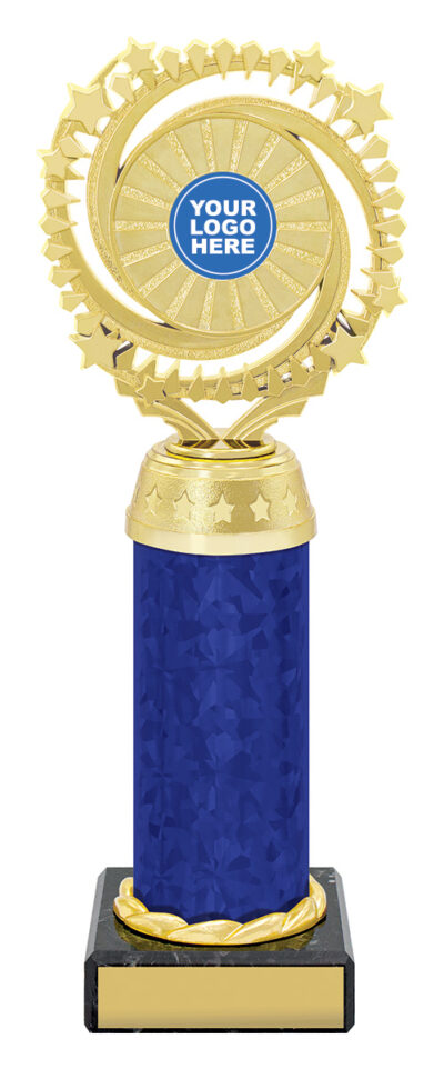 Cosmic Holder Gold / Blue 240mm