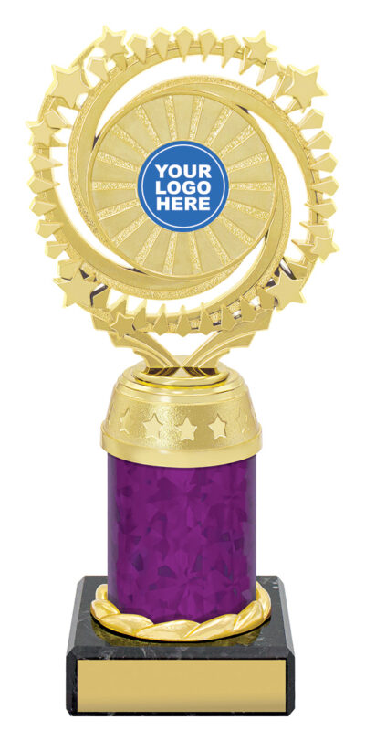 Cosmic Holder Gold / Purple 190mm