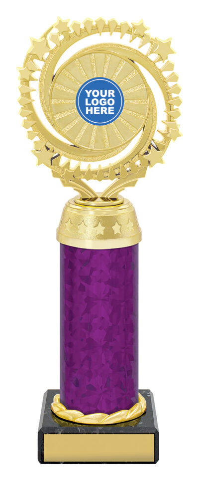 Cosmic Holder Gold / Purple 240mm