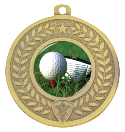 Distinction Golf Medal Gold