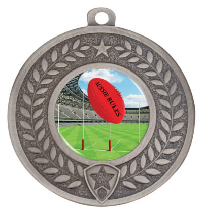 Distinction Aussie Rules Medal Silver