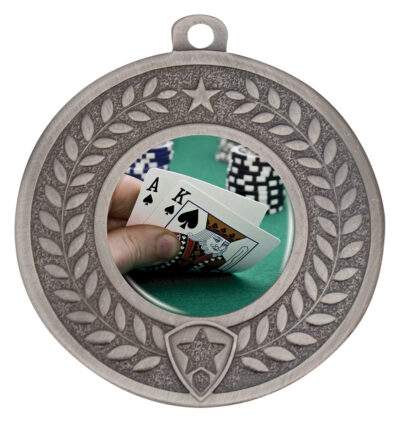 Distinction Poker Medal Silver