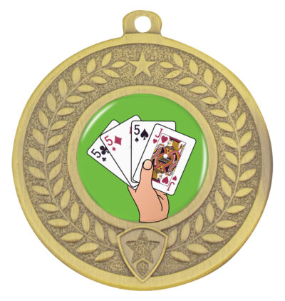 Distinction Cards Medal Gold