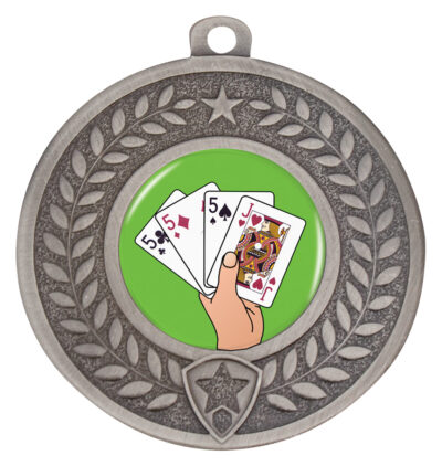 Distinction Cards Medal Silver