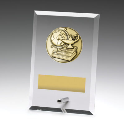 Glass Plaque Academic 150mm