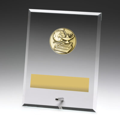 Glass Plaque Academic 200mm