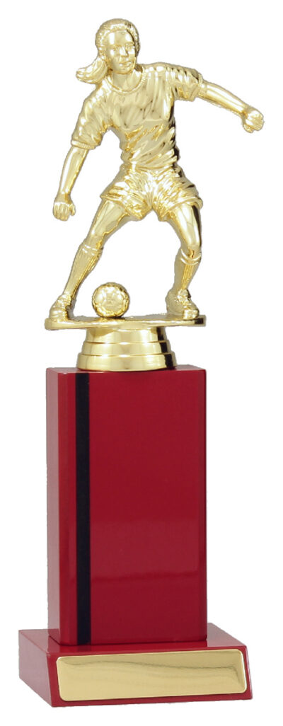Football Gloss Red Column 250mm