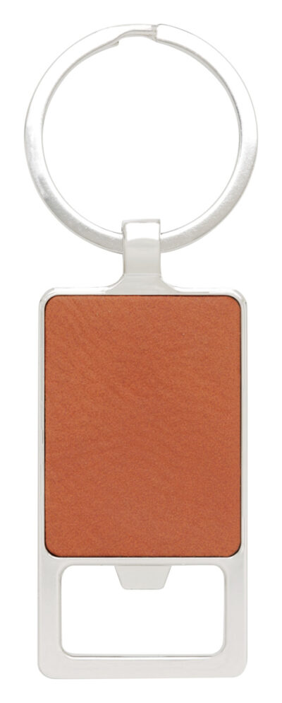 Rawhide Leatherette Keychain - Bottle Opener - Image 2