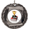 Scroll Medal Silver
