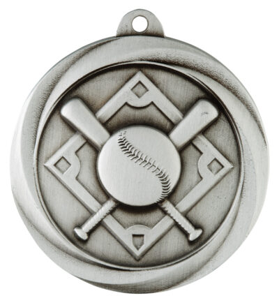 Baseball / Softball Econo Medal Silver