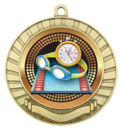 Eco Scroll Swim Gold