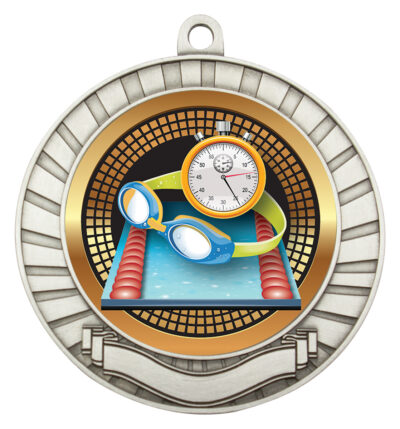 Eco Scroll Swim Silver
