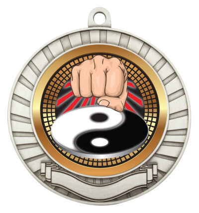 Eco Scroll Martial Arts Silver