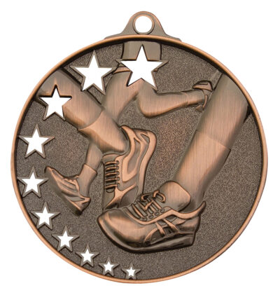 Running Stars Medal Bronze