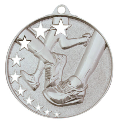 Running Stars Medal Silver