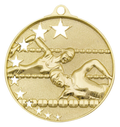 Swim Stars Medal Gold