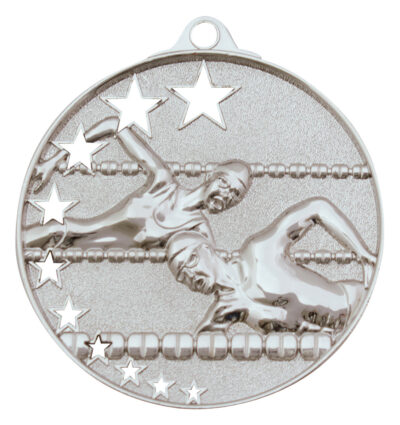 Swim Stars Medal Silver