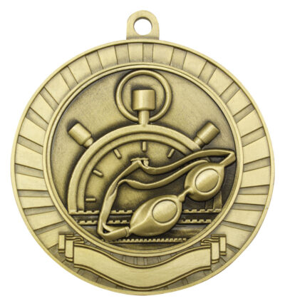 Eco Scroll Swim Gold