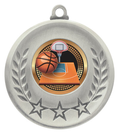 Laurel Medal Basketball Silver