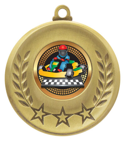 Laurel Medal Go Kart Gold