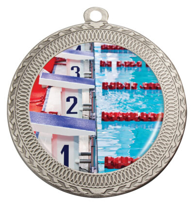 Ovation Swim Medal Silver