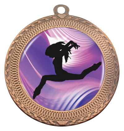 Ovation Abstract Medal Bronze