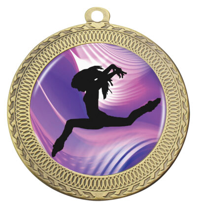 Ovation Abstract Medal Gold