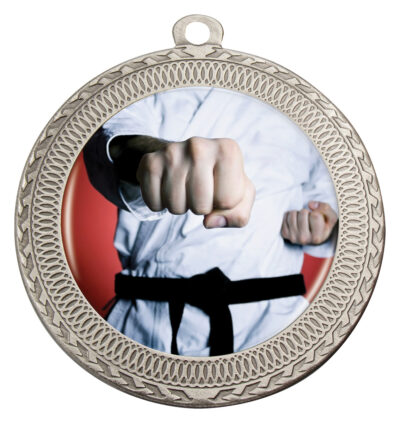 Ovation Martial Arts Medal Silver