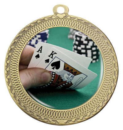 Ovation Cards Medal Gold