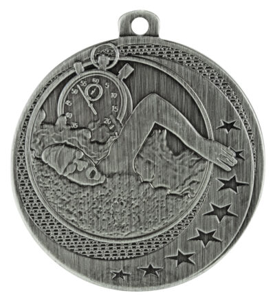 Swim Wayfare Medal Silver