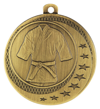 Martial Arts Wayfare Medal Gold