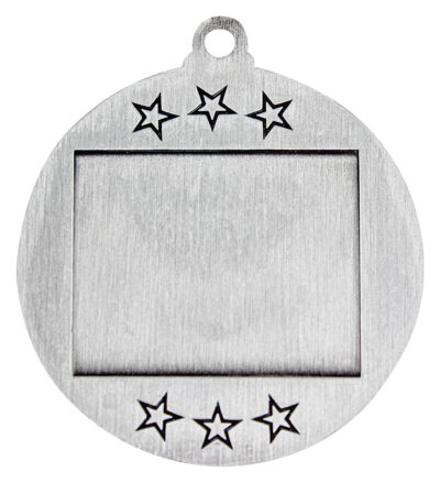Laurel Medal Basketball Silver - Image 2