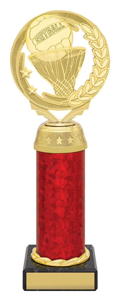 Gold / Red Netball Torch Series 235mm