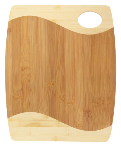 Bamboo Board Two Tone & Handle - Image 3