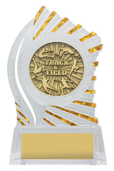 Solar Acrylic Trophy - Track & Field