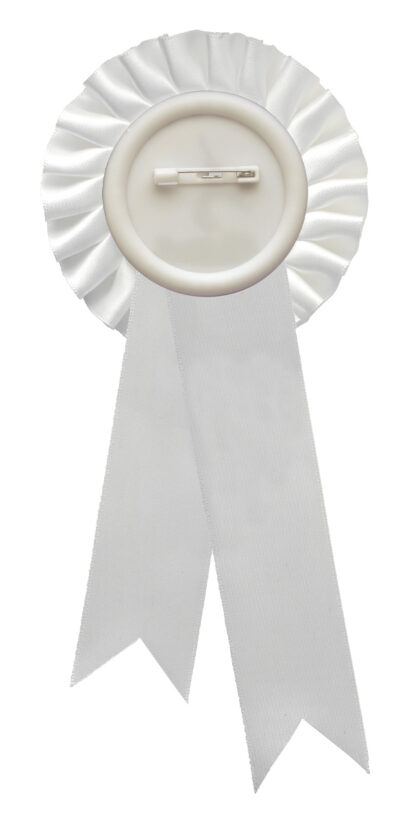 White Rosette w/ Clip 90 x 210mm - Image 3