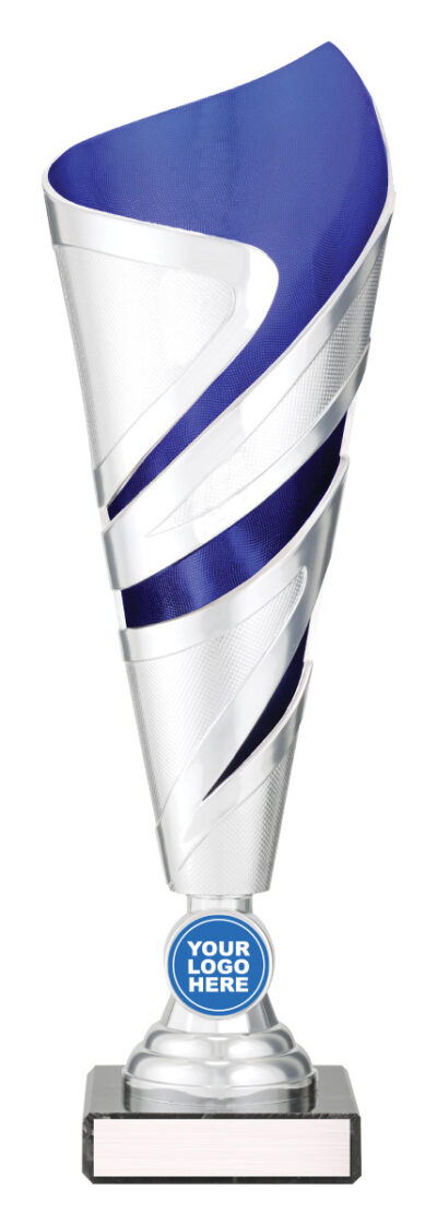 Cyclone Cup Silver / Blue 315mm